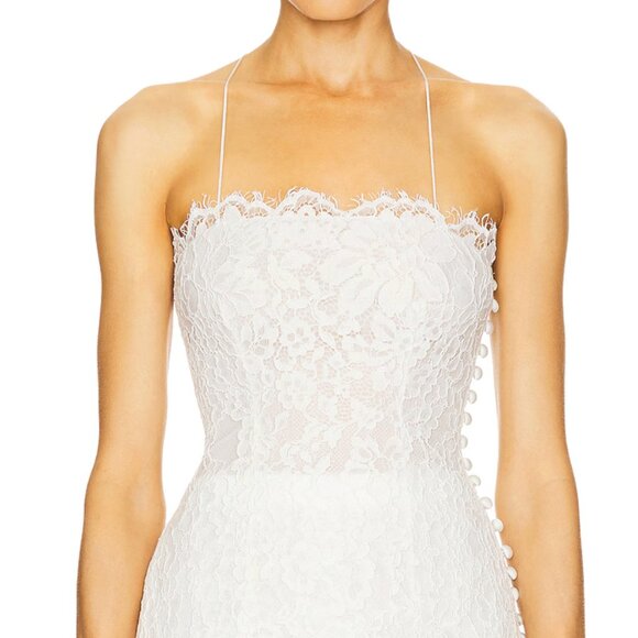 NEW Helsa The Forever Audrey Lace Camisole White Bridal Wedding Bride Tank Top L - Picture 1 of 5
